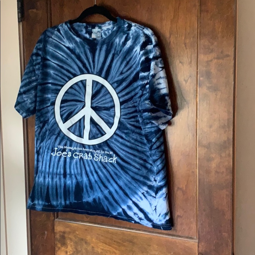joes crab shack tye dye tee